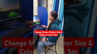 Change Mouse Pointer Size & Colors #computer #tlscomputer #exceltips