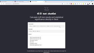 AVAUS Growth Hacking Tips 1: A/B Testbot for Slack