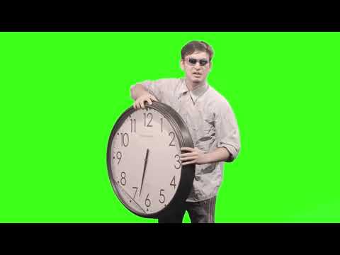 it's time to stop | green screen