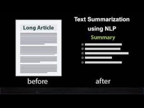 Summarization NLP Poject with Notebook in 12 min Apply Research Paper Knowledge #datascience #nlp