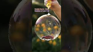 Bubble Hacks: Giant Bubbles & Foam Fun
