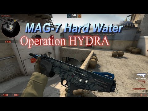 CSGO Skin Showcase MAG-7 Hard Water