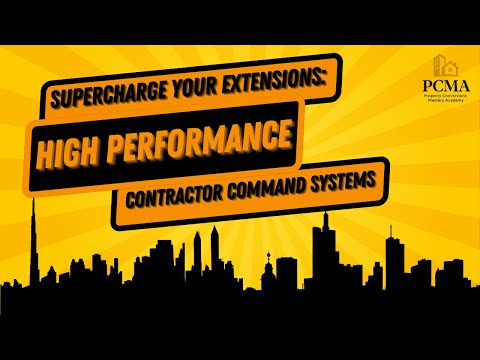 Residential Extension Excellence: Contractor Command for High-Performance Teams
