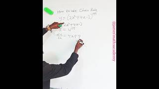 Understand  Chain Rule in less than 3 minutes #ChainRule#DerivativeRules#CalculusTips