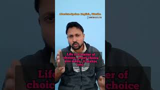 Thought About Life | Motivational Video | Best English Speaking Class in Wardha | Absolute Spoken