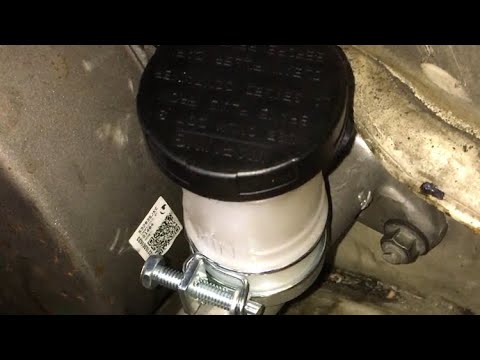 How to Replace the Clutch Master Cylinder on a 240SX
