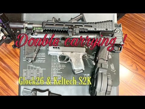 Double carry ! Glock 26 & Keltec Sub 2000 Review ! 2020