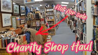 I searched this CRAZY charity shop for things to SELL ON EBAY...