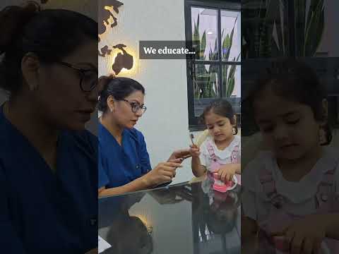 KID'S  DENTISTRY work very  well with behavioral  approach !! We make it fun for them.. #kidsdentist