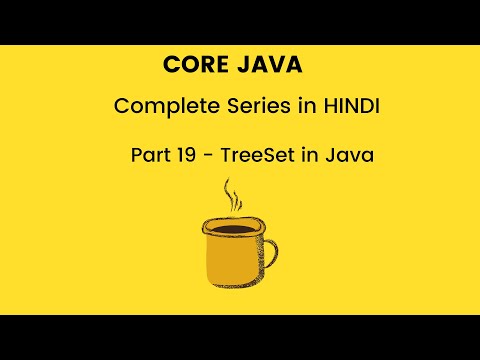 TreeSet in Java (Hindi) | Java collection framework