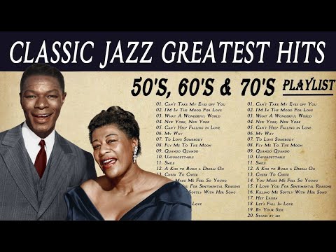 Jazz Legends Playlist 🎷 Frank Sinatra, Louis Armstrong, Nat King Cole | Vintage Jazz  Music