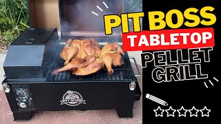 HOW TO Pit Boss Tabletop Pellet Grill + HONEST REVIEW