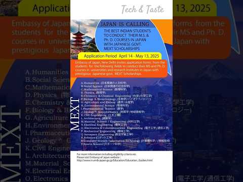 Study in JAPAN for M. S & Ph. D courses#shortsfeed#shortsvideo#japan#study#education#youtubeshorts