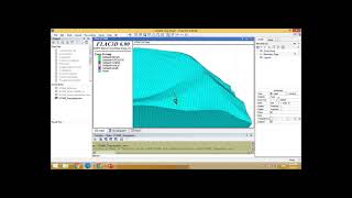 Create  topography in FLAC3D