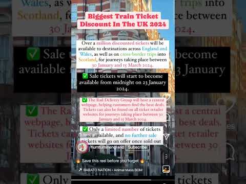 rail ticket discount #uk #ytshorts #exploreuk #rail