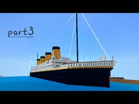 how to build titanic in minecraft tutorial part 3
