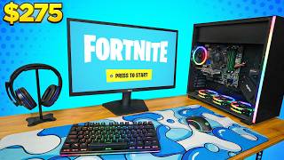 I Had ONLY $275 To Build A Gaming Setup…