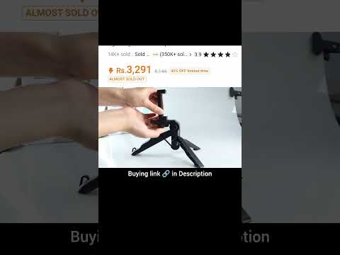 5-in-1 Stabilizer LED Fill Light Desktop Stand  #tripod #tripodormobilestand #short #shorts