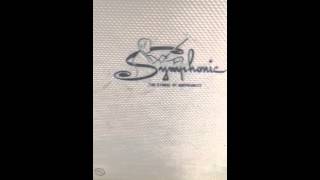 Vintage Symphonic Portable Record Player Model 1123