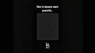 8 Rules to become most powerful 💪💯🔥 #powerful #successmindset