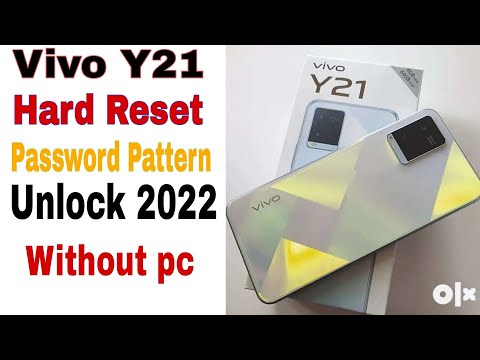 vivo Y21 Hard Reset | Vivo Y21 factory reset | vivo Y21 password Pattern pin unlock | without pc