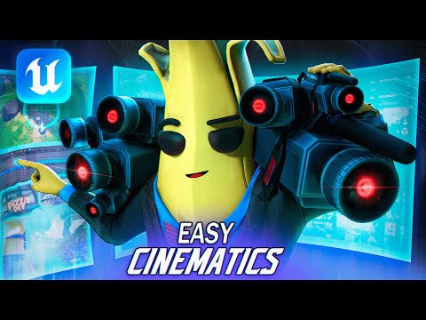 How to Create Cinematics EASY - UEFN Cinematics BEGINNER Course