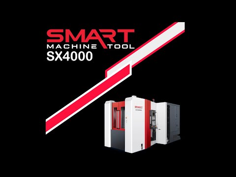 Smart Machine Tools’ SX4000 Horizontal Machining Center #cncmachine  #cnc #cncmachining