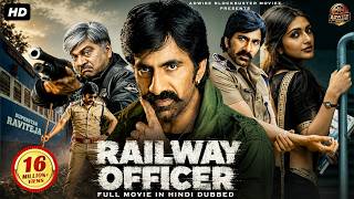 Superstar Ravi Teja ''RAILWAY OFFICER'' | New Released Full South Hindi Dubbed Movie | Sreeleela |HD
