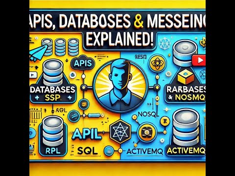 Beginner’s Guide to APIs, Databases & Messaging Queues | Tech Explained