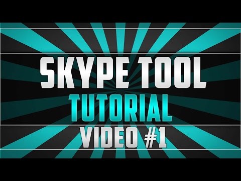 How To Make A Skype Tool Part 1 - Designing And Connecting!