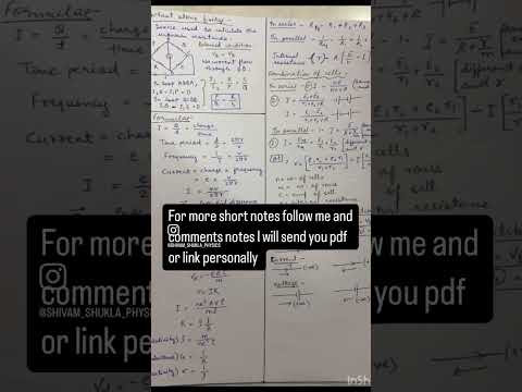 Short notes #physics #explorepage #trendingnow #growth #youtubegrowth #shortsindia #learnwithme