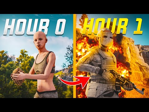 HOW I SNOWBALL FROM ROCK TO AK IN 1 HOUR SOLO - Rust