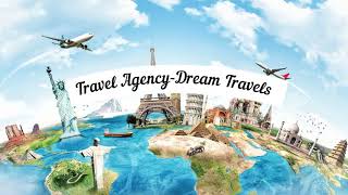 "Travel Agency - Dream Travels" Web Design project by our Student Dhanush