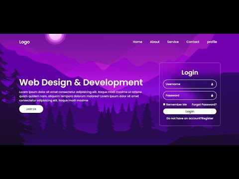 مشاريع HTML و CSS للمبتدئين الجزء 3