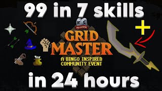 Gridmaster epic day 1 strategy! 7x 99's + Thunder Kopesh