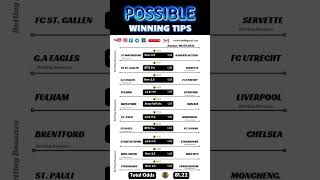 Betting Masterclass | Today's Winning Predictions Await! 🎯🔥 #Football #BettingExpert #Predictions