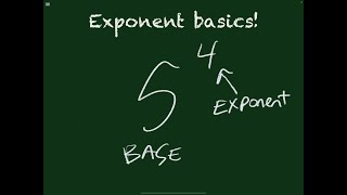 Exponent basics