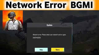 network error login failed in bgmi, bgmi network error login failed problem