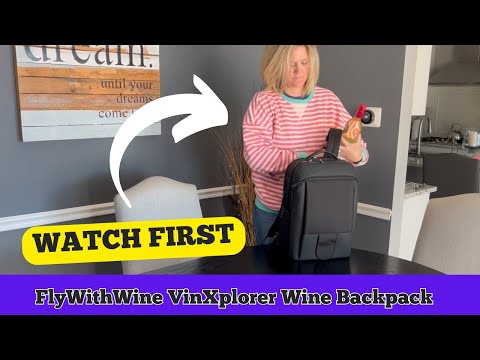 Fly With Wine VinXplorer Wine Backpack Travel Review