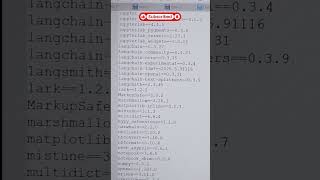 Libraries of GEN AI in PYTHON to build MODEL #ytshorts