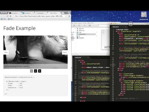 Video tutorial for using the jQuery basic image slider (basic-slider.com)