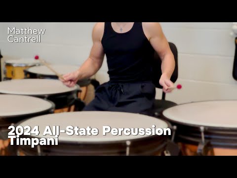 Texas All-State Timpani Etude - Etude 13 ‘E.V.’ from “Studies in Copper” by Alex Orfaly