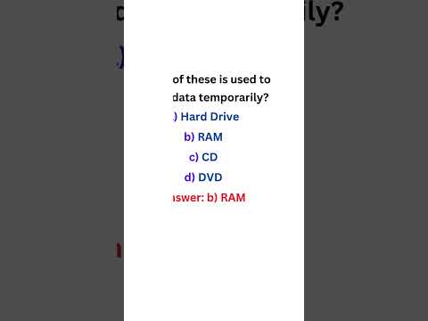 COMPUTER QUESTION ANSWER #education #itsector #computerquiz #software #quiz#computer #competition