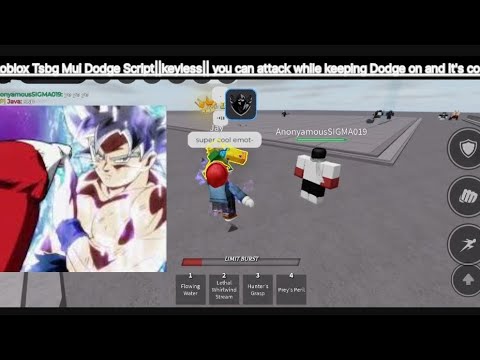 Roblox Tsbg Mui Dodge Script||keyless|| you can attack while keeping Dodge on and it's cool