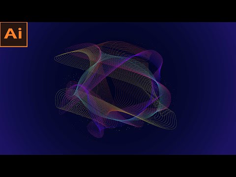 How to Make Vector Abstract Particles Using Adobe Illustrator