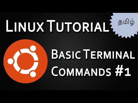 Basic terminal commands in Ubuntu | Linux Beginners #1 | Tamil Tutorials