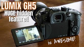 One HUGE hidden feature of the Lumix GH5, did you know??