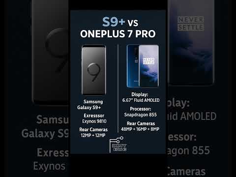 Samsung Galaxy S9+ vs OnePlus 7 Pro 🔥 | Epic Flagship Clash! #Shorts