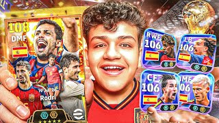 صرفت كل فلوسي على بكج اسبانيا الجديد 🤯🔥 eFootball 2026