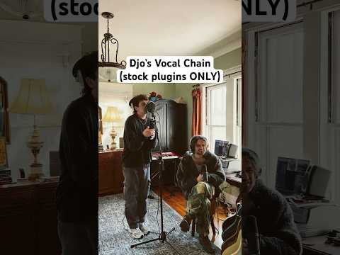 Djo’s Vocal Chain, only using logic plugins🎙️